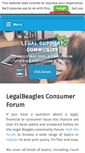 Mobile Screenshot of legalbeagles.info